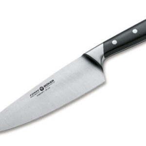Cuchillo Chef Böker Arbolito Forge 20cm Acero Inoxidable Negro