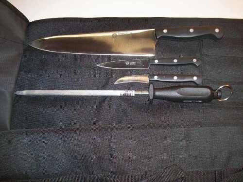 Set Cuchillos Arbolito Estudiantes-chefs Funda Enrollar 10 - Imagen 3