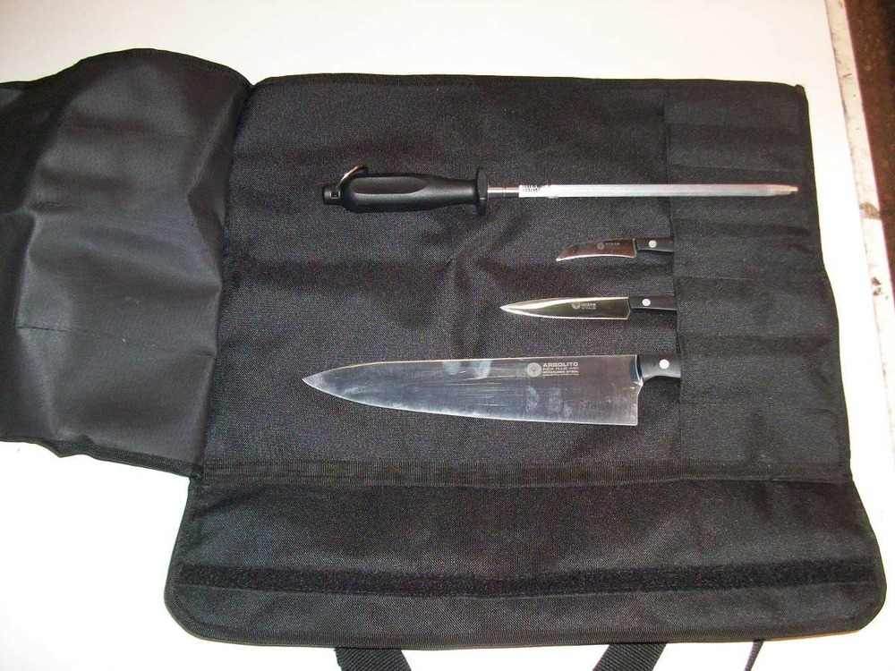 Set Cuchillos Arbolito Estudiantes-chefs Funda Enrollar 10 - Imagen 4