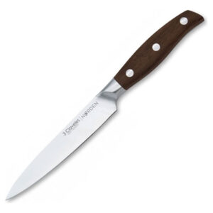 Cuchillo Forjado Cocina 3 Claveles Norden 13cm Color Marrón 1042