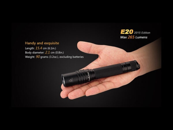 Linterna Fenix E20 265 Lumens 210 Metros - Imagen 5