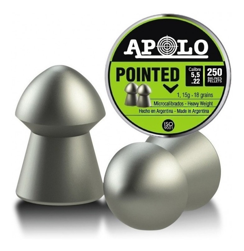 Rifle Krico Qb 20b Negro Resorte + 250 Balines Apolo Pointed - Imagen 4