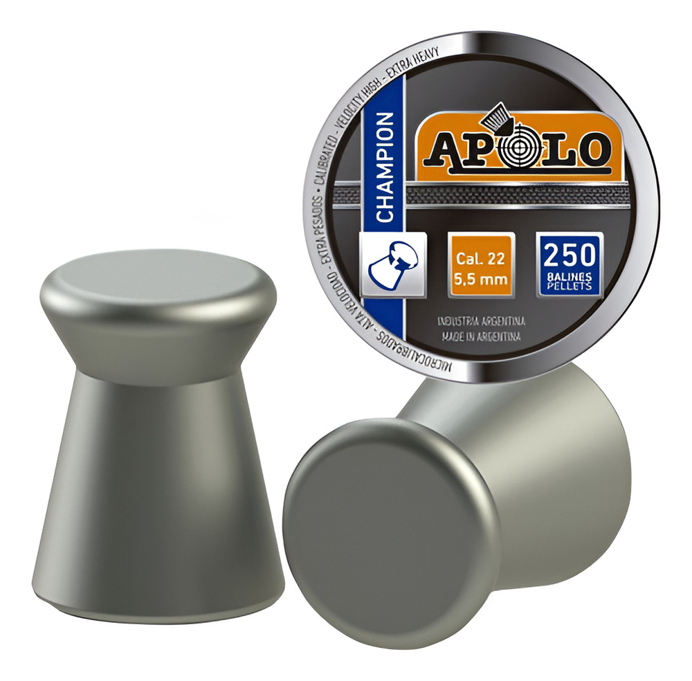 Balines Apolo 5.5 Mm Champion 3 Latas X 250 Un 750 Un