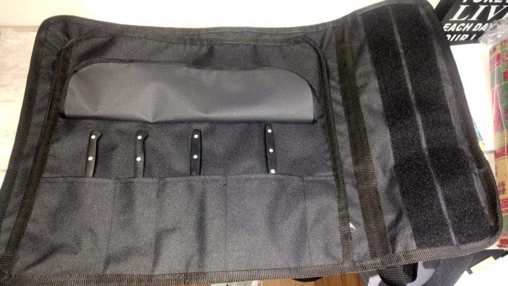 Funda Estuche Porta Cuchillos Chef Manta Maletín 2 Abrojos - Imagen 9