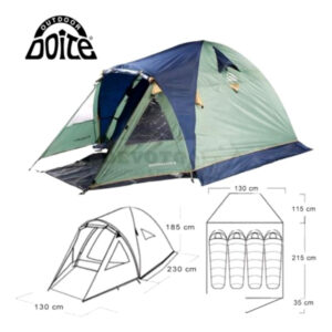 Carpa Doite Sunterra Exr 2 Pers Familiar Vestíbulo Con Piso