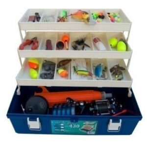 Caja Pesca Mauri 430 Rs 3 Bandejas 430x235x220mm Grande