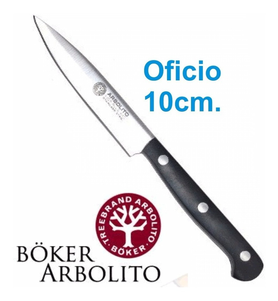 Cuchillos Profesionales Set 3 Un Boker Arbolito Acero Inox - Imagen 4