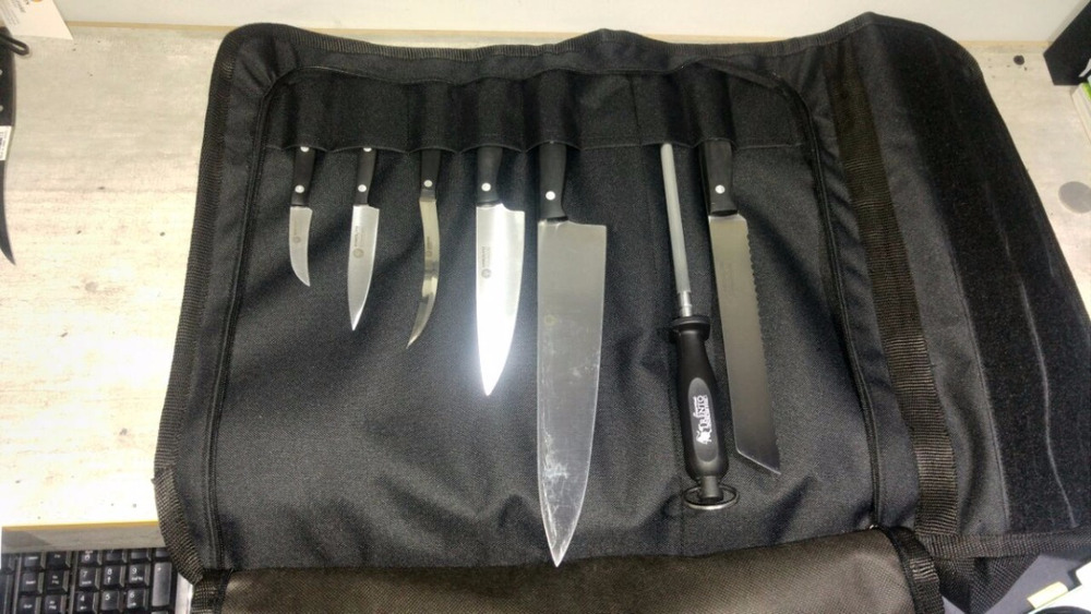 Funda Estuche Porta Cuchillos Chef Manta Maletín 2 Abrojos - Imagen 10