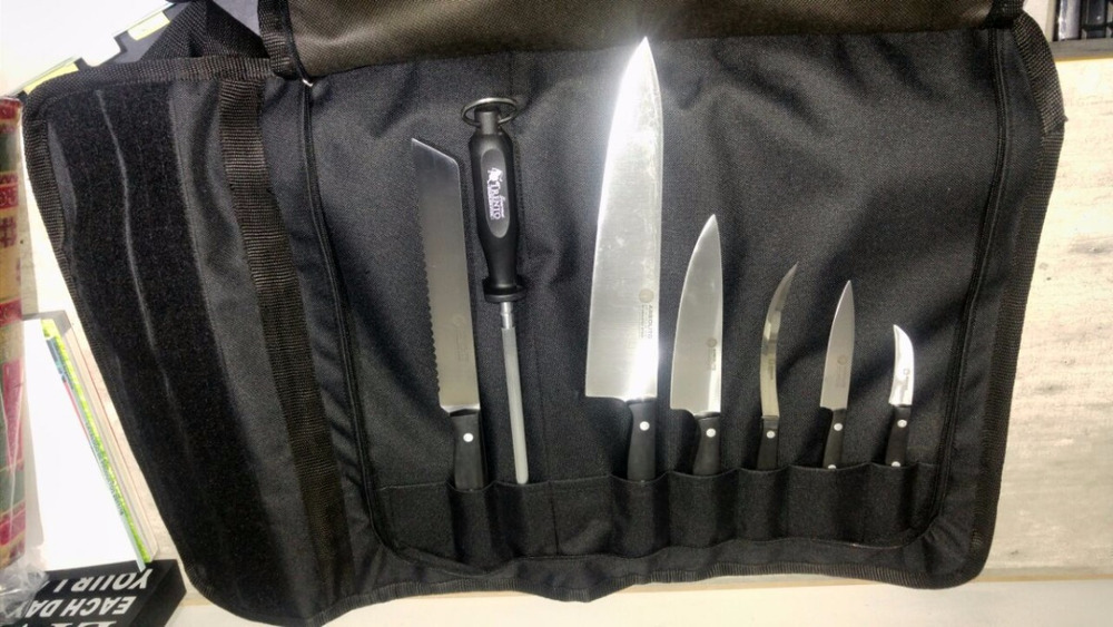 Funda Estuche Porta Cuchillos Chef Manta Maletín 2 Abrojos - Imagen 8