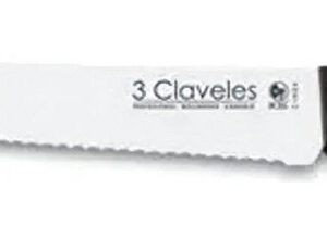 Cuchillo Chef De Cocina Panero Pastelero 25cm 3 Claveles 943 Color N/a
